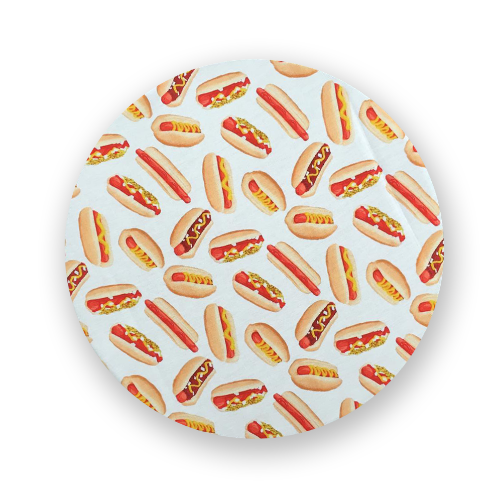 Capa para Sousplat Hotdog fundo Branco