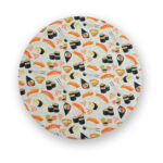Capa para Sousplat Sushi Fundo Bege